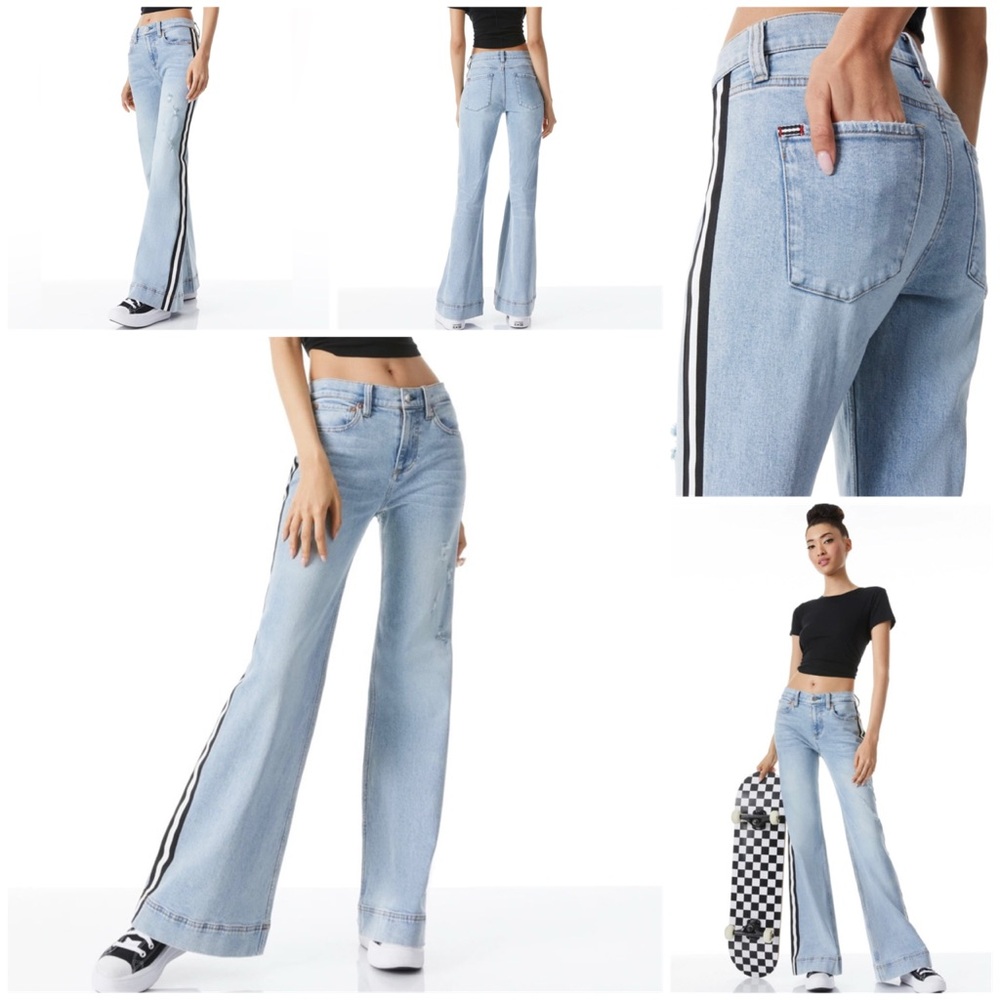 💥PRICE DROP💥 REY LOW RISE WIDE LEG JEAN